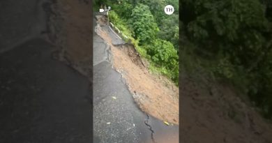 Darjeeling : Un pont s'effondre sous des glissements de terrain