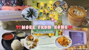 Day in my life as UI/UX Designer 🎨| Work From Home Vlog ☕🎀 | UI UX Designer | 10 to 7 Job in India🇮🇳