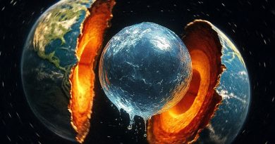 Découverte d'un immense océan souterrain sous la Terre