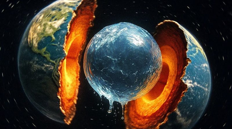 Découverte d'un immense océan souterrain sous la Terre