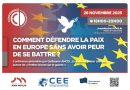 Défendre la paix sans avoir peur de se battre ? Conférence à Lyon, le mercredi 26 novembre 2025