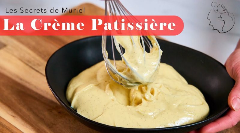 Délicieuse crème pâtissière à la vanille