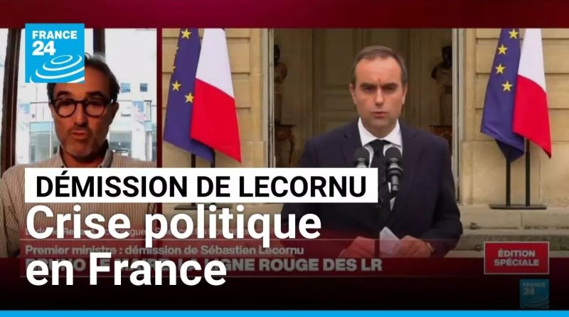 Démission de Lecornu : la France face à une crise politique