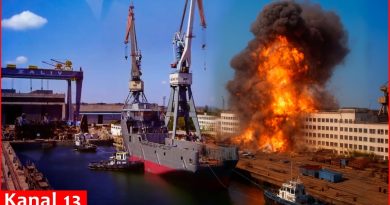 Crucial information on military targets in Crimea Des Russes informent Kyiv sur un chantier naval en Crimée