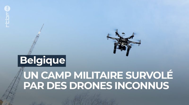 Des drones mystérieux survolent un camp militaire en Belgique