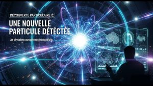 Détection d'une nouvelle particule dans un accélérateur européen