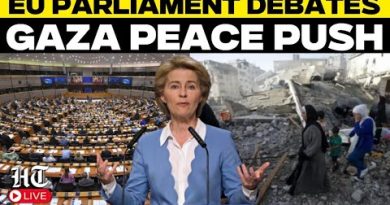 Direct : Débat au Parlement européen sur la paix à Gaza