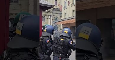 Dix-huit policiers suisses blessés lors d'une manifestation pro-Palestine