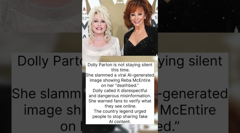Dolly Parton dénonce une fausse image AI de Reba McEntire