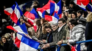 EN IMAGES. Revivez la folle ambiance du match France-Allemagne au stade Michel-d’Ornano à Caen