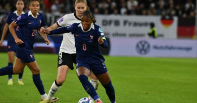Football: Les Bleues face Germany in the Nations League semi-final second leg En direct Football. Ligue des nations féminine : suivez la demi-finale retour des Bleues face à l'Allemagne