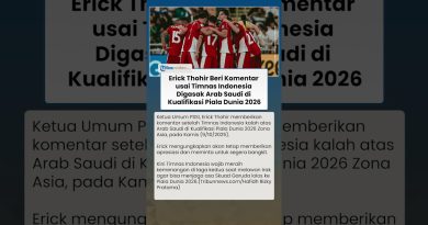 Erick Thohir réagit après la défaite de l'Indonésie face à l'Arabie Saoudite