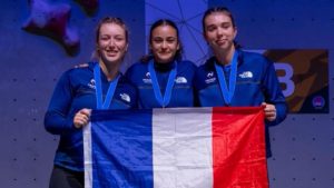 Escalade : double succès pour Manon Lebon, victorieuse à Laval et 2e du classement européen