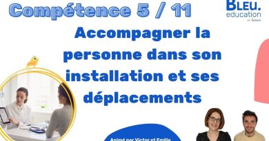 Explication compétence 5 - VAE Aide Soignant AS : Ergonomie et déplacements