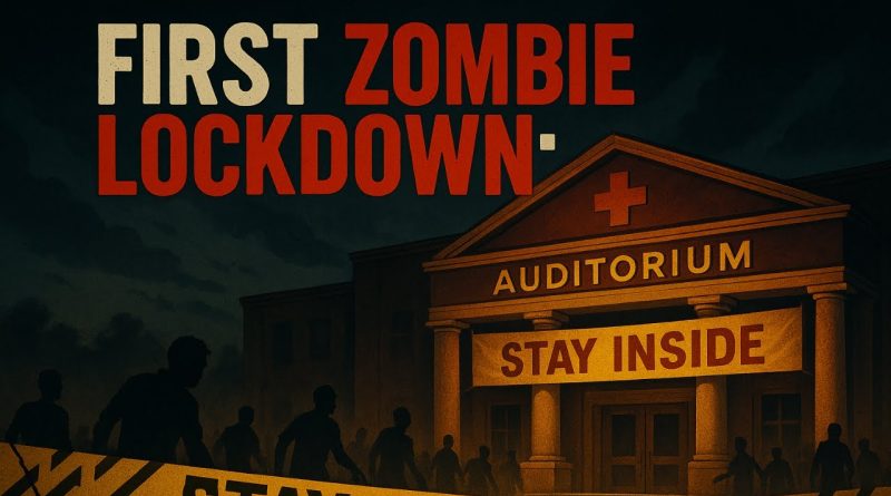 FIRST ZOMBIE LOCKDOWN: STAY INSIDE THE AUDITORIUM