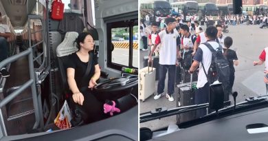 Female Bus Driver YueYue School Bus Journey | Student Transport & City Driving Daily Work