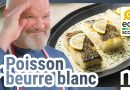 Filets de poisson savoureux au beurre blanc