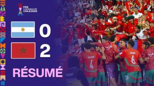 Finale U-20 FIFA 2025 : Maroc bat Argentine 2-0