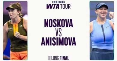 Epic final in Beijing: Noskova faces Anisimova! Finale WTA 2025 : Noskova affronte Anisimova à Pékin