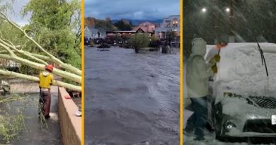 Flooding Rain, Heavy Snow, High Winds Hit Western U.S.