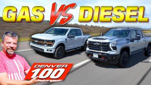 Ford F-150 vs Chevy Silverado HD : Duel des diesels économes !