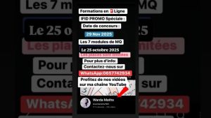 Formation en ligne : Méthodes Quantitatives pour le concours IFID