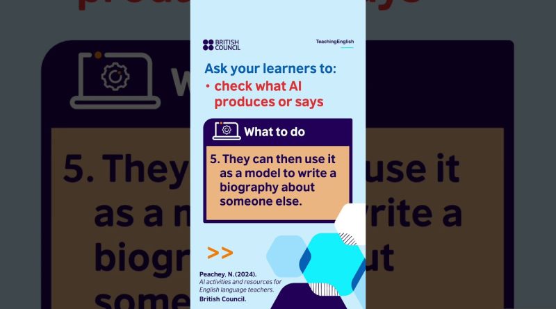 Former les apprenants à vérifier les faits avec l'IA