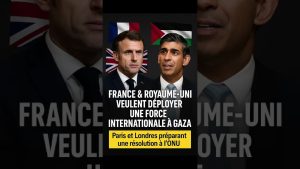 France et Royaume-Uni préparent une force internationale à Gaza