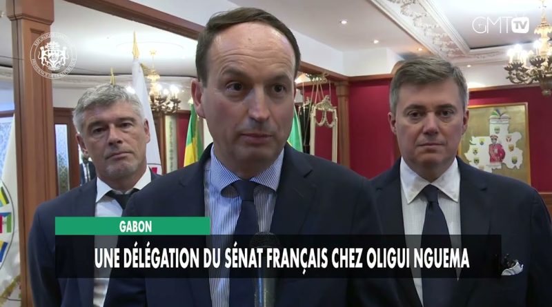 Gabon : visite d'une délégation sénatoriale chez Oligui Nguema