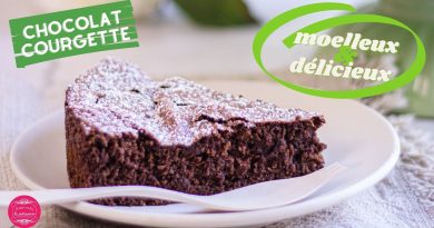 Gâteau chocolat-courgette : léger, sans beurre et savoureux !