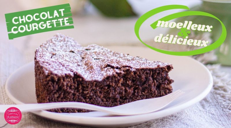 Gâteau chocolat-courgette : léger, sans beurre et savoureux !
