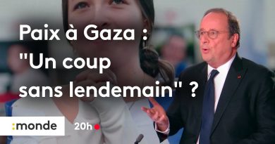 Gaza, PS, démission : François Hollande au 20h