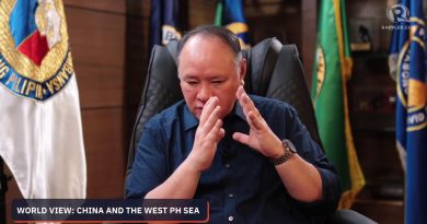 Gibo Teodoro : Chine et mer de l'Ouest philippin