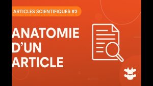 Guide 1 : Décryptage de la structure d'un article