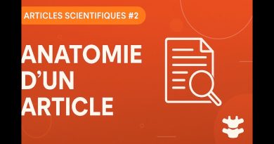 Guide 1 : Décryptage de la structure d'un article