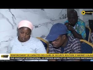 Handicap International : Renforcement des clubs de sécurité routière à Abomey-Calavi