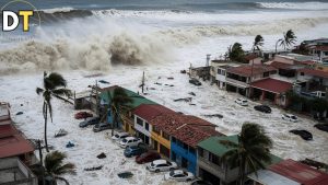 Huge Waves Hit Mexico! Hurricane Priscilla and Storm Surges Devastate Puerto Vallarta!