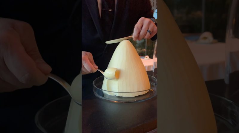 I’d be so satisfied if I had that butter mountain in my home! This is Guy Savoy in Las Vegas