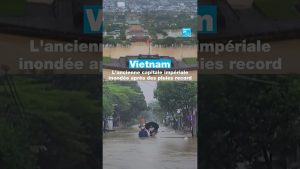Inondations à Hué, l'ancienne capitale impériale du Vietnam