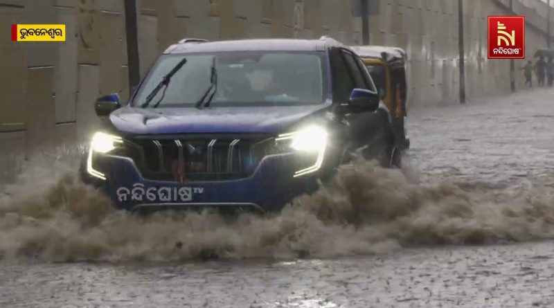Intenses pluies à la capitale : routes inondées