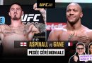 J-1 GANE VS ASPINALL : PESÉE & FACE À FACE EN DIRECT UFC 321