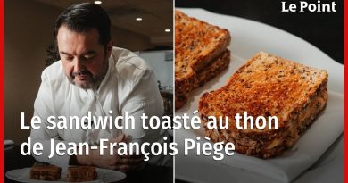 Jean-François Piège dévoile son sandwich au thon exceptionnel