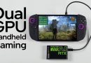Jeux sur console portable : Dual GPU alimenté par batterie !