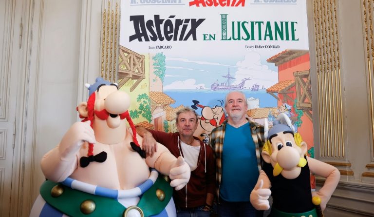 Jour J pour le nouvel Astérix, en mission en Lusitanie
