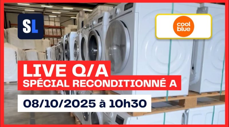 🔴 LIVE Q/A : Reconditionné A chez Coolblue | Stocklear