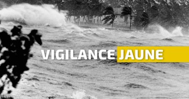 La Guadeloupe toujours en vigilance jaune fortes pluies et orages, et fortes vagues-submersion