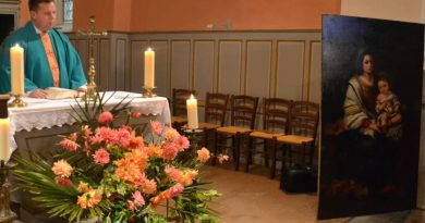 La Tagnière. Église : après six mois de restauration, le tableau La Vierge à l’enfant est de retour