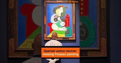 Picasso masterpiece found by Spanish police La police espagnole retrouve un tableau de Picasso volé