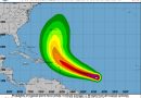 La tempête tropicale Jerry arrive