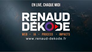 L'actualité tech du 06/10/2025 en Live sur Renaud Dékode
